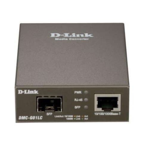 D-LINK MEDIA CONVERTER 10/100/1000 TO SFP STANDALONE